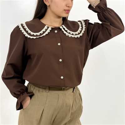 شومیز یقه ب ب